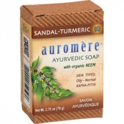 Auromere Sandal-Turmeric Soap
